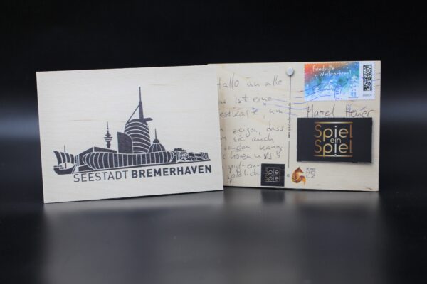 Holzkarte "Bremerhaven" - Skyline Havenwelten – Bild 3