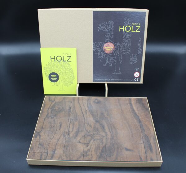 Puzzle-Holz - Nussbaum – Bild 2