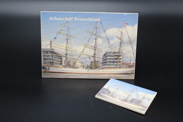 Holzkarte "Schulschiff Deutschland" – Bild 4