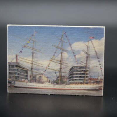 Holzmagnet "Schulschiff Deutschland"