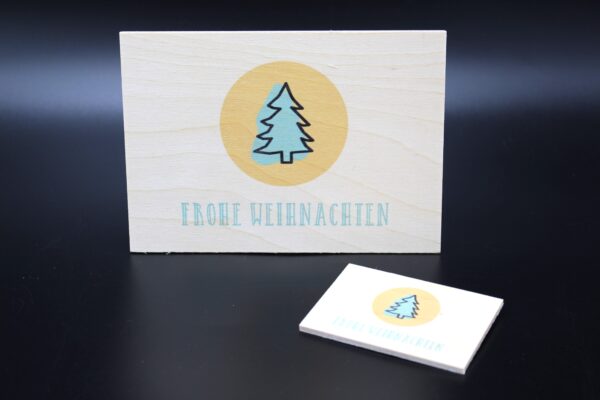 Holzkarte "Frohe Weihnachten" - Part I – Bild 4