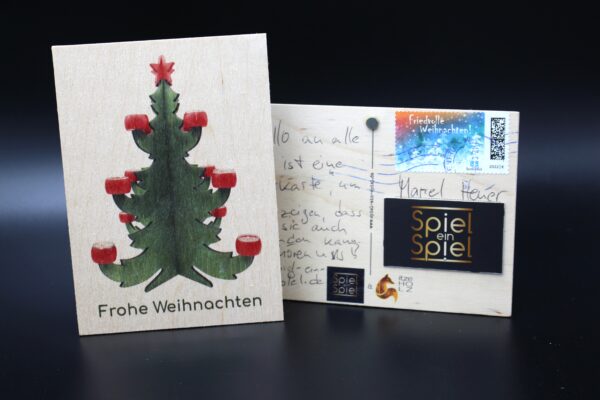 Holzkarte "Frohe Weihnachten" - Part II – Bild 3