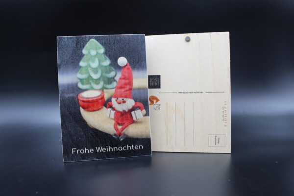 Holzkarte "Frohe Weihnachten" - Part III – Bild 2