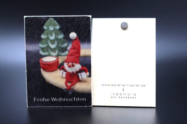 Holzmagnet "Frohe Weihnachten" - Part III – Bild 2