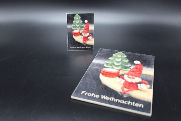 Holzmagnet "Frohe Weihnachten" - Part III – Bild 3