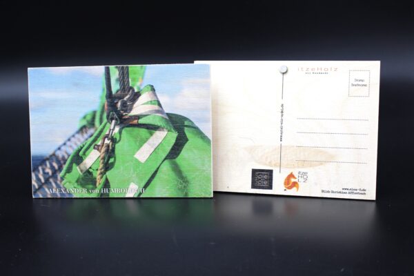 Holzkarte "Alexander von Humboldt II" - Motiv 03 – Bild 2