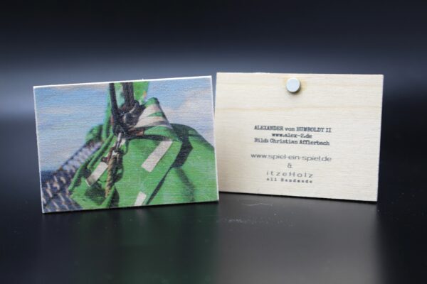 Holzmagnet "Alexander von Humboldt II" - Motiv 03 – Bild 2