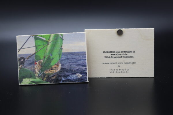 Holzmagnet "Alexander von Humboldt II" - Motiv 04 – Bild 2