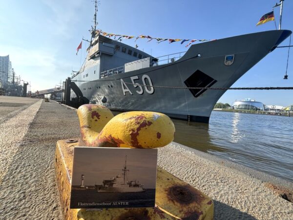 Holzkarte "Flottendienstboot A 50 ALSTER" - Motiv II – Bild 5