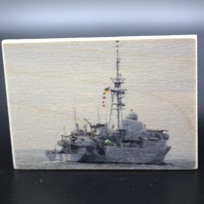 Holzmagnet "Flottendienstboot A 50 ALSTER" - Motiv I