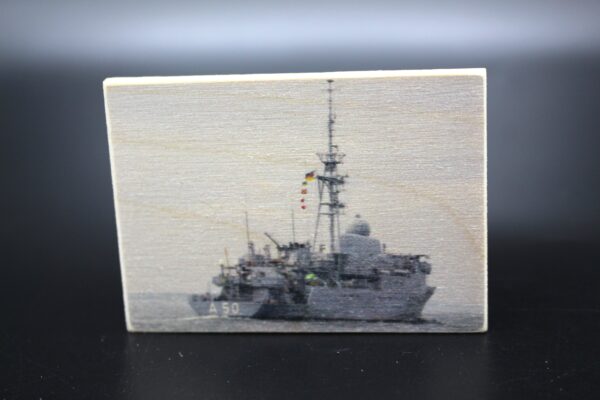 Holzmagnet "Flottendienstboot A 50 ALSTER" - Motiv I
