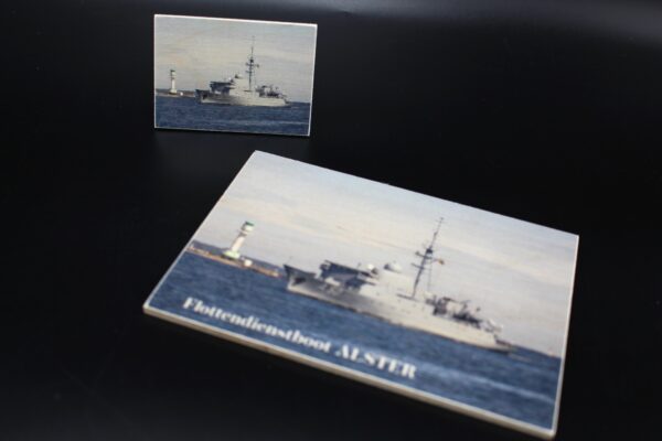 Holzmagnet "Flottendienstboot A 50 ALSTER" - Motiv II – Bild 5
