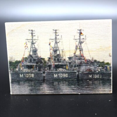 Holzmagnet "3. Minensuchgeschwader"