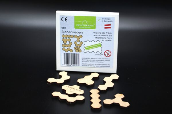 Knobelspiel "Bienenwaben"