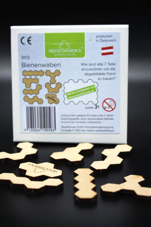 Knobelspiel "Bienenwaben" – Bild 2