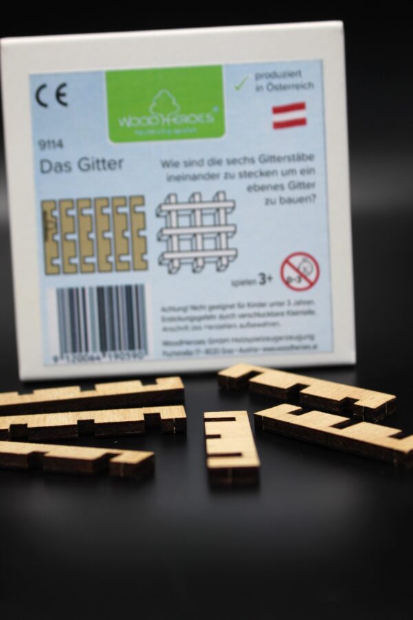 Knobelspiel "Das Gitter" – Bild 2