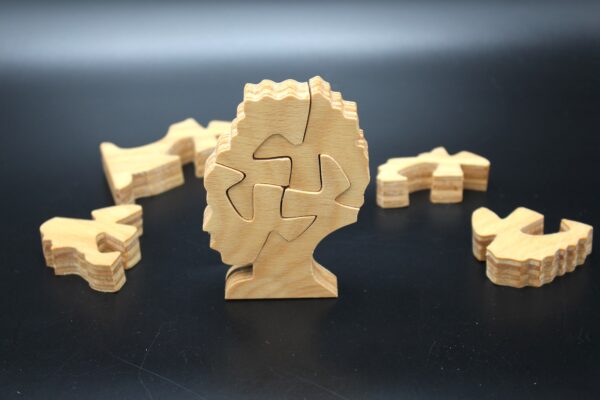 Puzzle Kopf "Hawelti e.V."