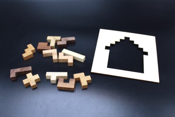 Pentominos - Kopfzerbrecher - klein (für Blinde und Sehbeeinträchtigte) – Bild 4