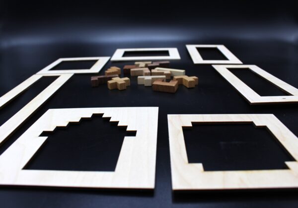 Pentominos - Kopfzerbrecher - klein (für Blinde und Sehbeeinträchtigte) – Bild 11
