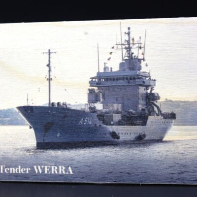 Holzkarte "Tender A514 Werra"