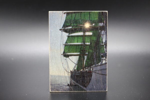 Holzmagnet "Alexander von Humboldt II" - Motiv 02 mit Schönheitsfehler