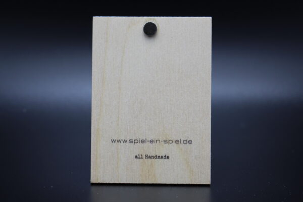 Holzmagnet "Alexander von Humboldt II" - Motiv 02 mit Schönheitsfehler – Bild 2