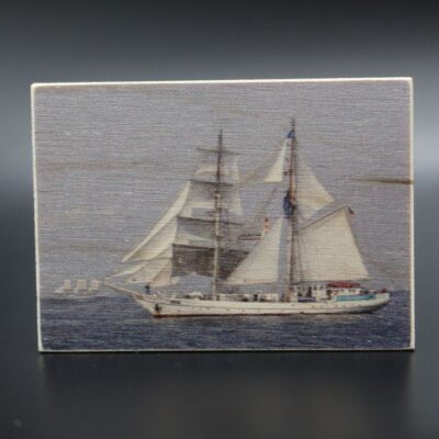 Holzmagnet "SSS Greif" mit Schönheitsfehler