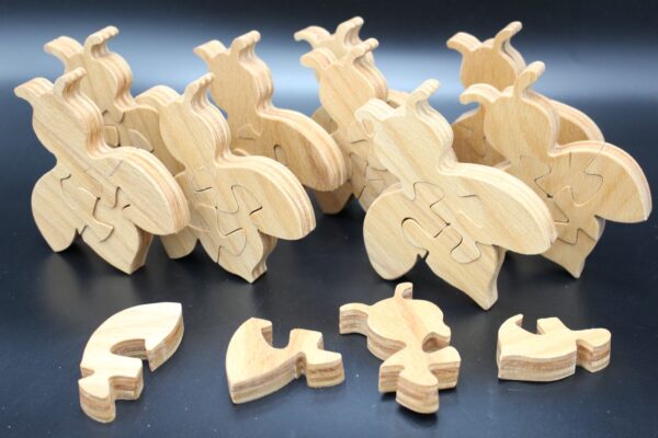 Knobel-Puzzle "Biene" – Bild 2