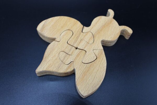 Knobel-Puzzle "Biene" – Bild 4