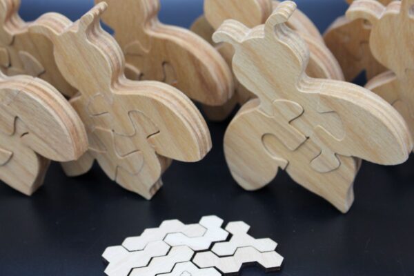 Knobel-Puzzle "Biene" – Bild 6