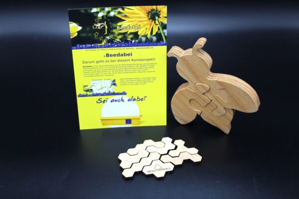 Knobel-Puzzle "Biene" – Bild 7