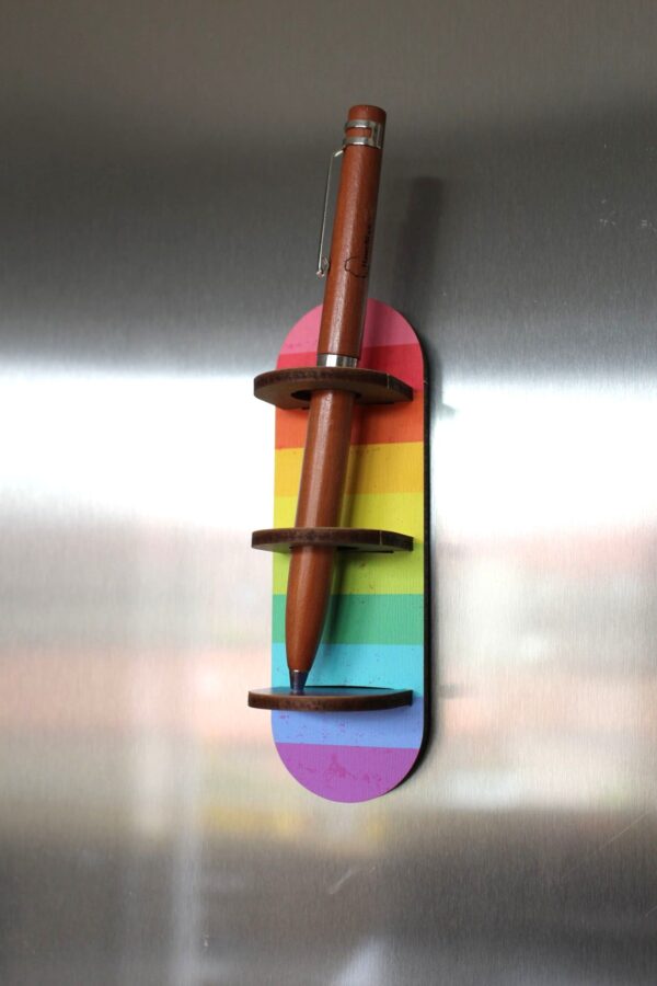 Stiftehalter Magnet "Welcome"