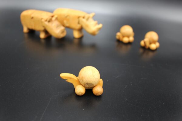 "Schildi" aus Holz - Mini – Bild 3