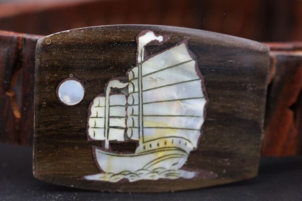 Gürtel aus Holz – Bild 4