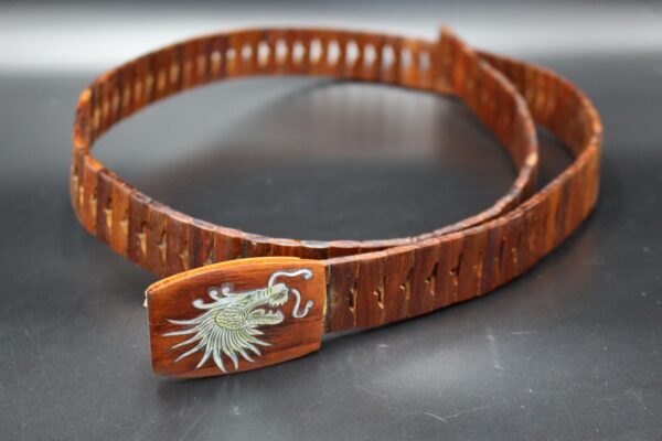 Gürtel aus Holz – Bild 7