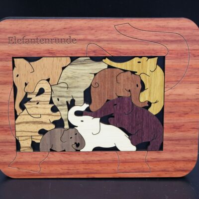 Constantin-Knobelpuzzle "Elefantenrunde"