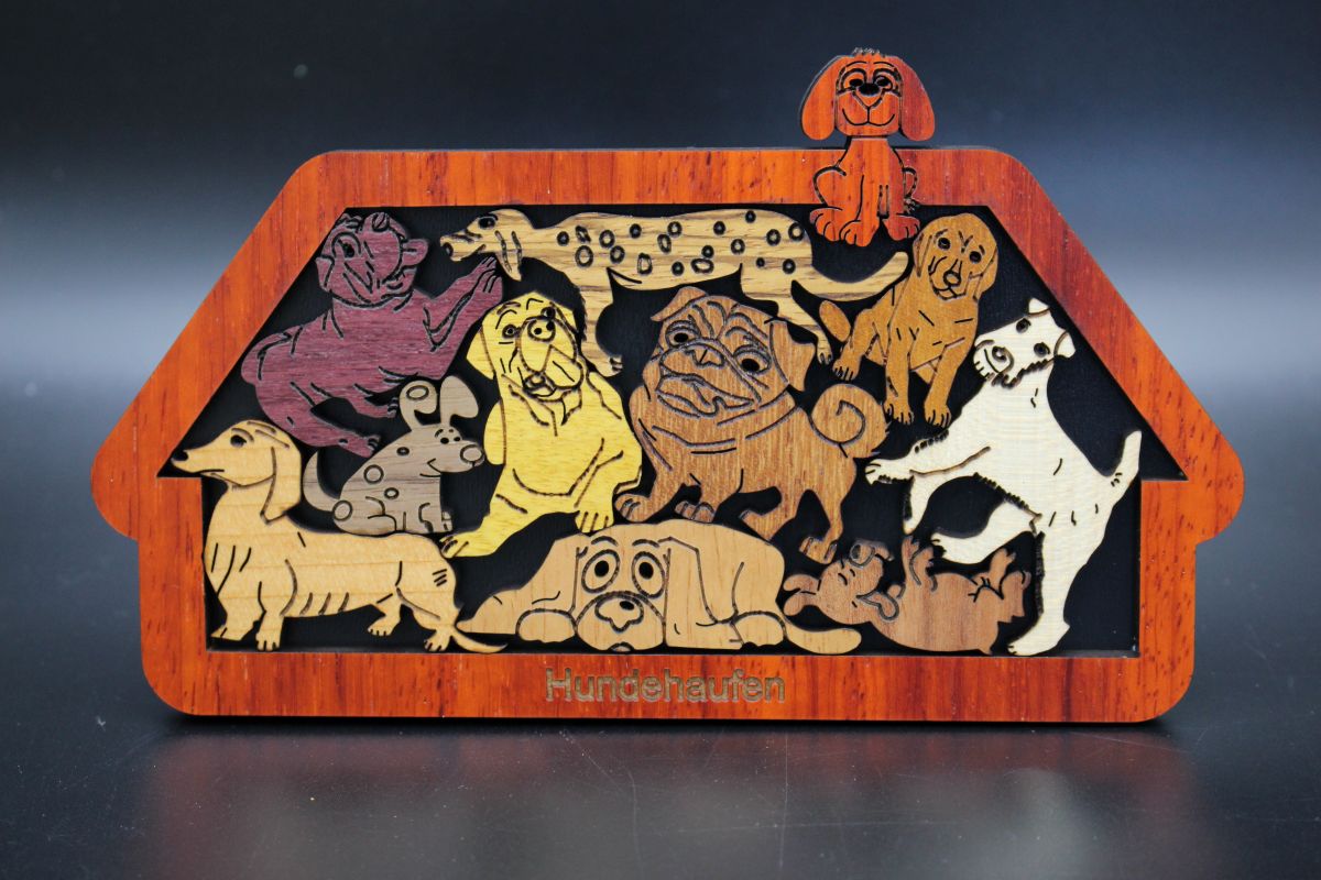 Constantin-Knobelpuzzle "Hundehaufen"