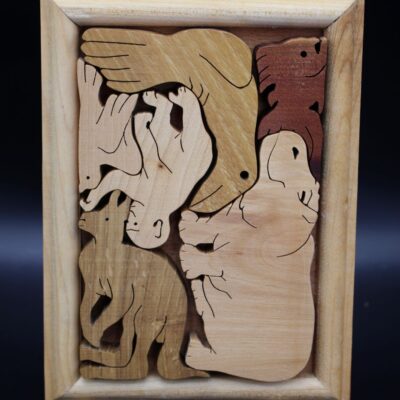 Holzpuzzle "Mini-Zoo"