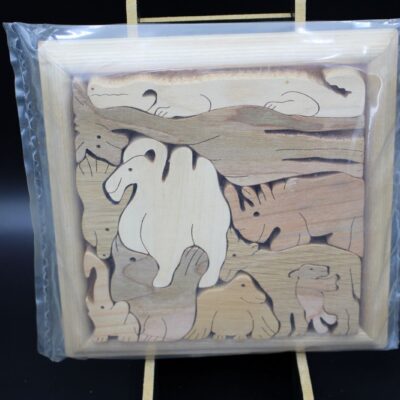 Holzpuzzle "Zoo"