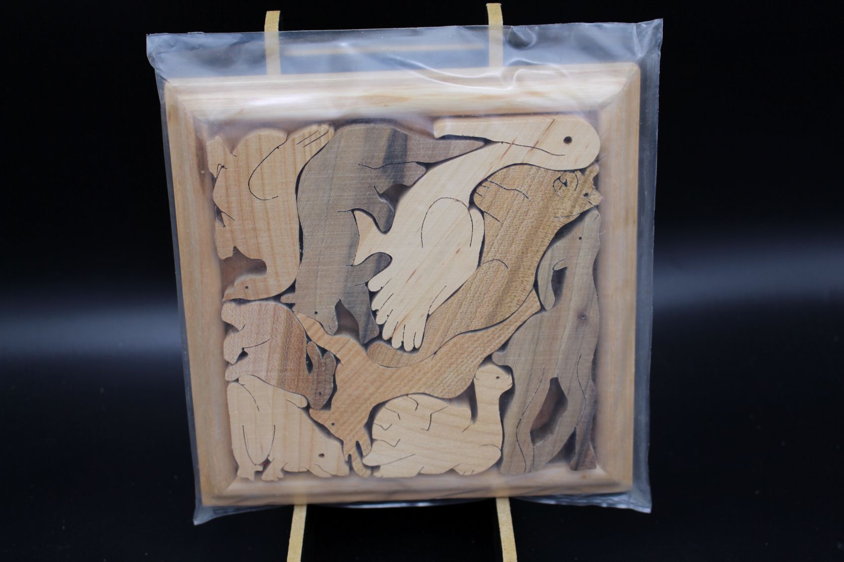 Holzpuzzle "Tiere"