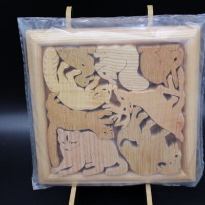 Holzpuzzle "Waldtiere"
