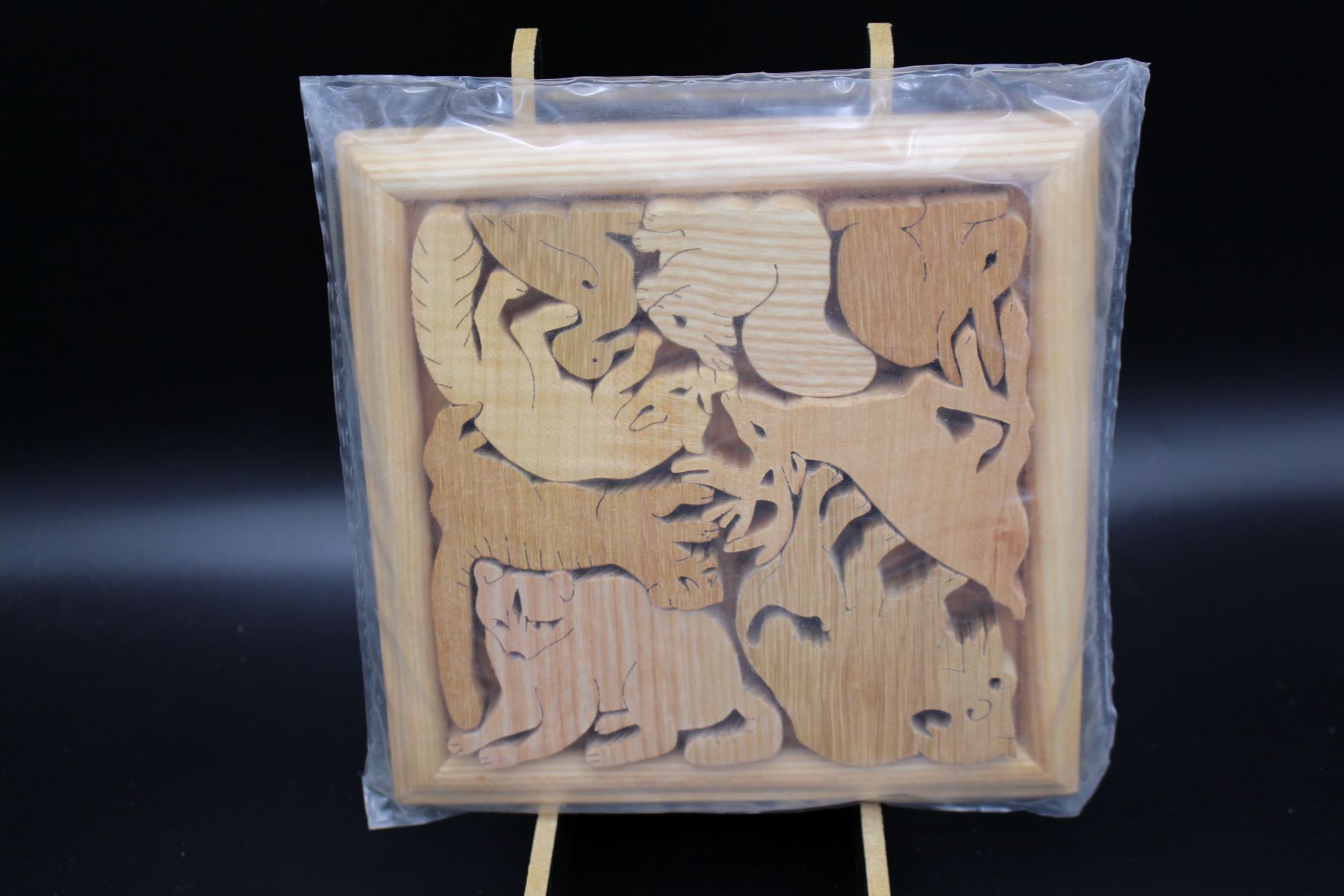 Holzpuzzle "Waldtiere"