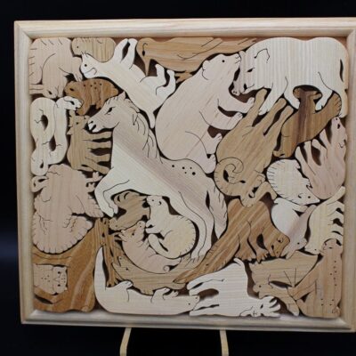 Holzpuzzle "Tiere"