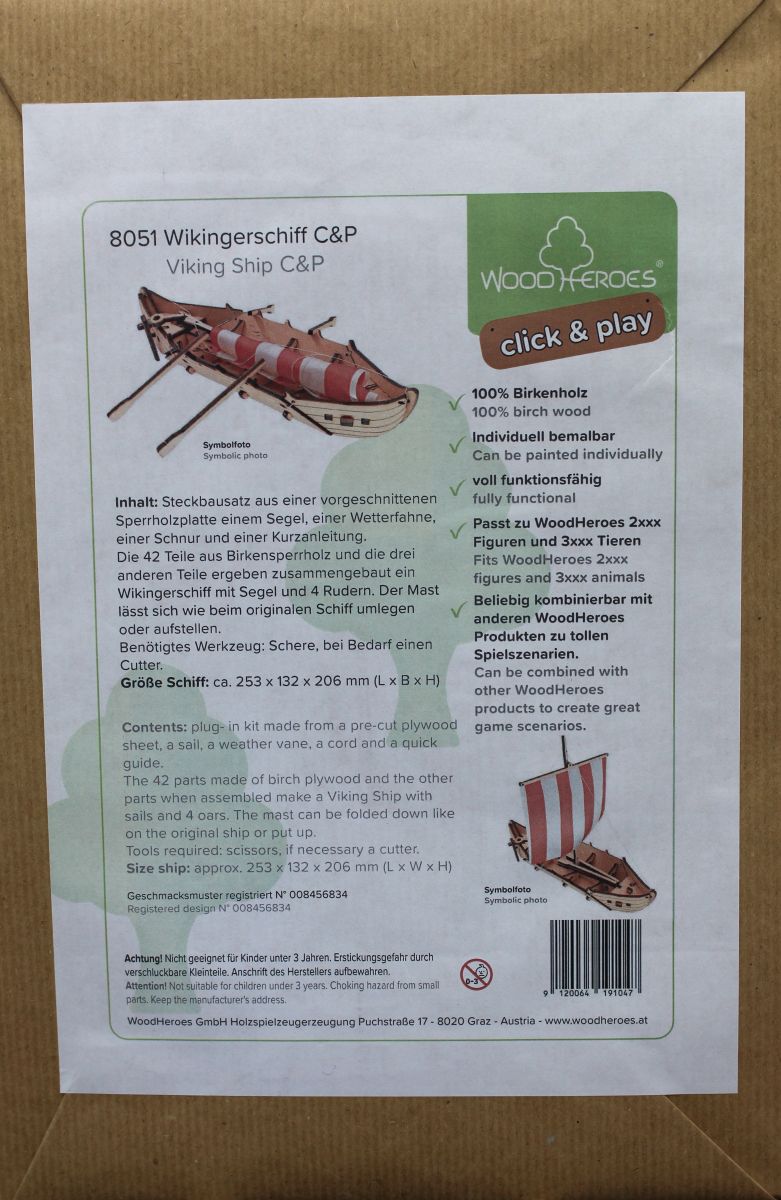 Wikingerschiff - klein – Bild 5
